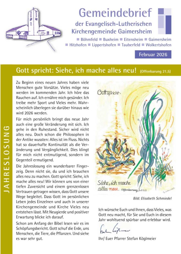 2026 / 02 Gemeindebrief